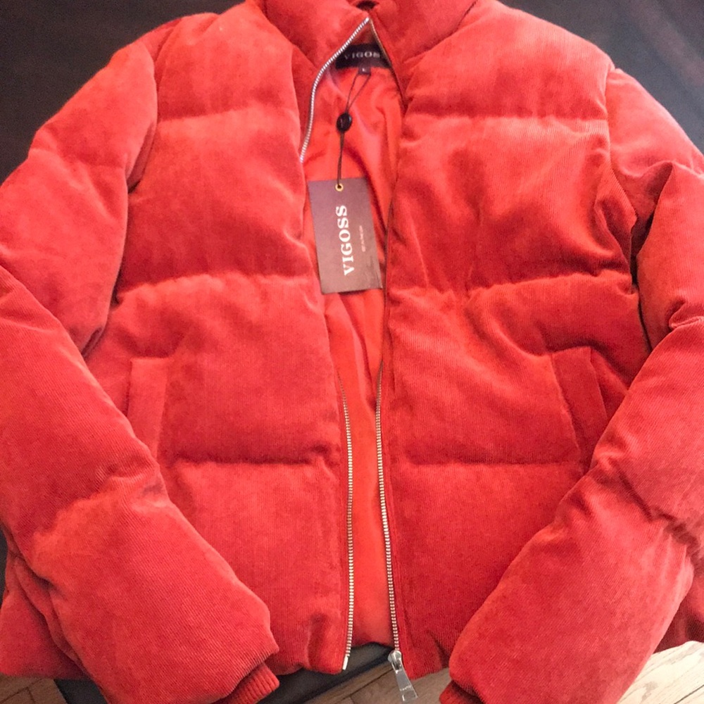 Vigoss Harvest Orange Jacket - Corduroy